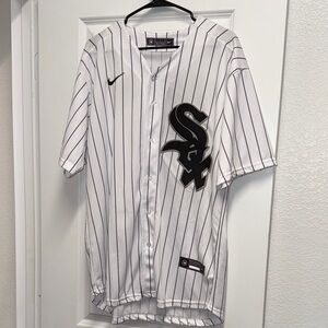 Nike White Pinstripe Men's Shirt